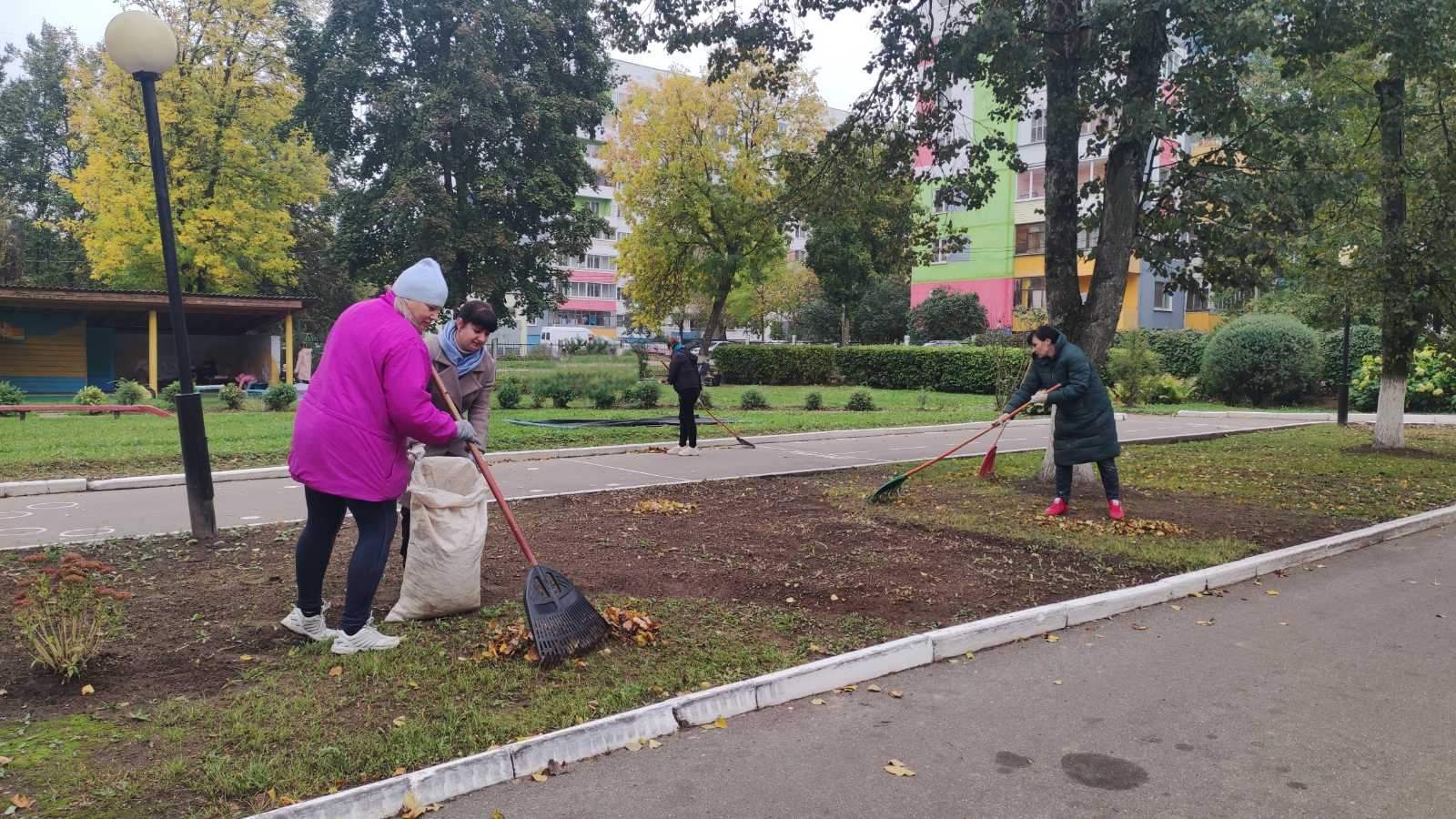 Участие в городском субботнике!